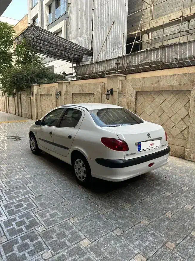 پژو ۲۰۶ صندوق دار v8 - 1388