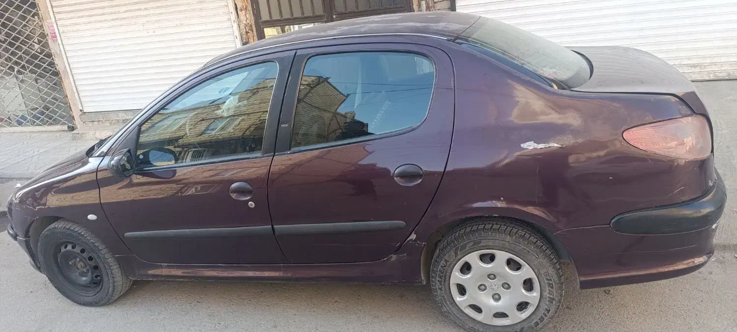 پژو ۲۰۶ صندوق دار v10 - 1389
