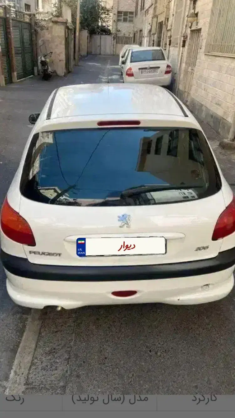 پژو 206 تیپ 2 - 1399