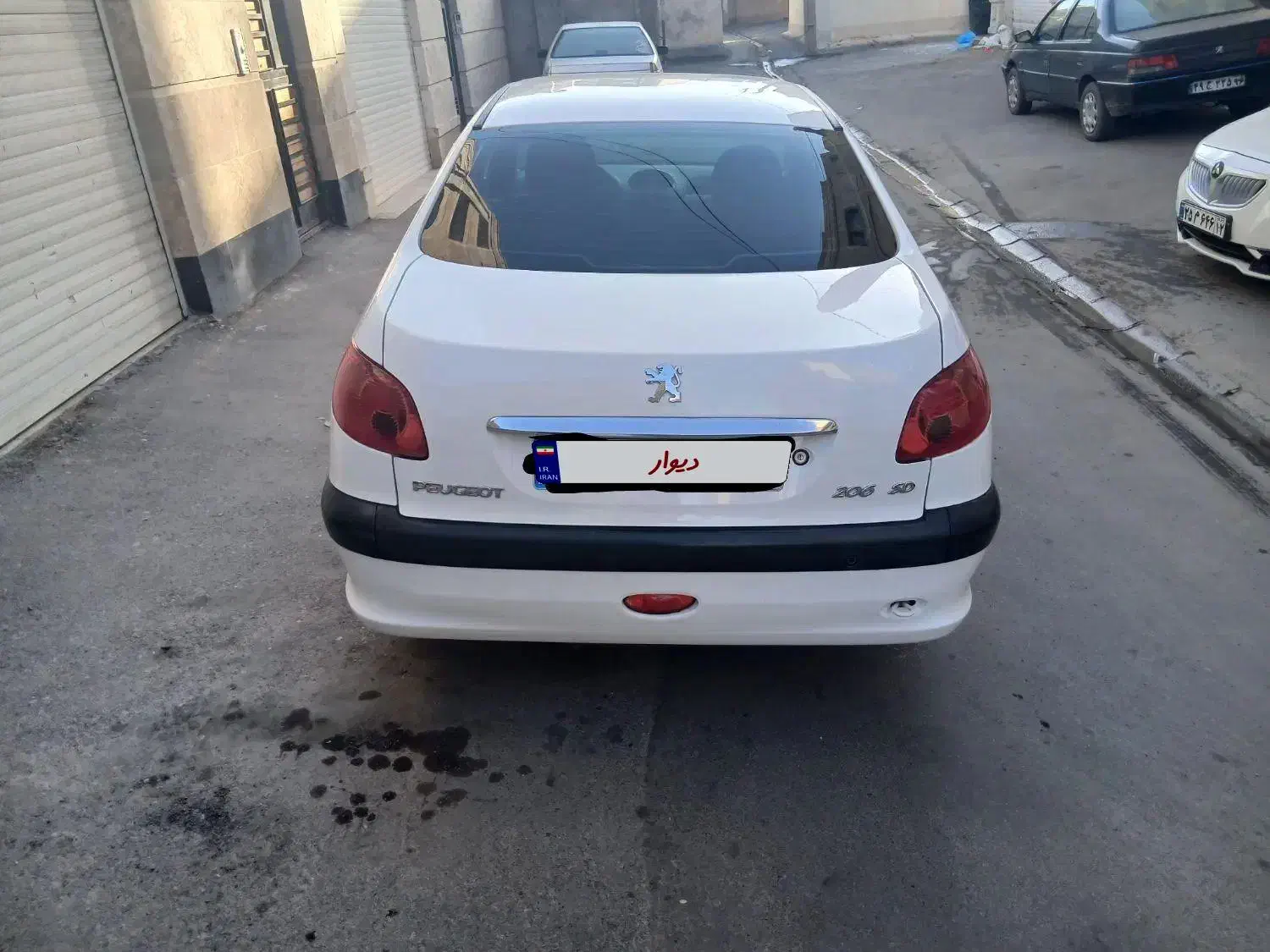 پژو ۲۰۶ صندوق دار v8 - 1395