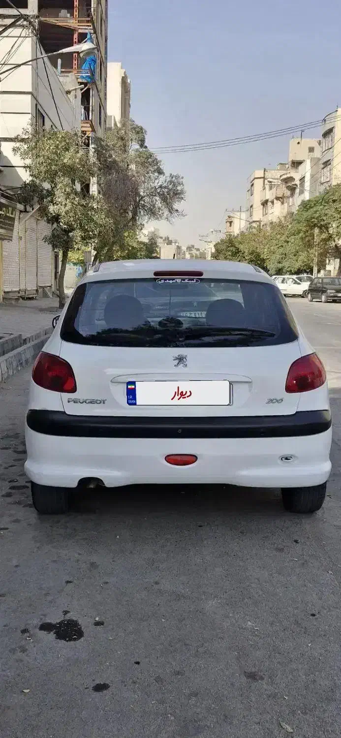 پژو 206 تیپ 2 - 1396