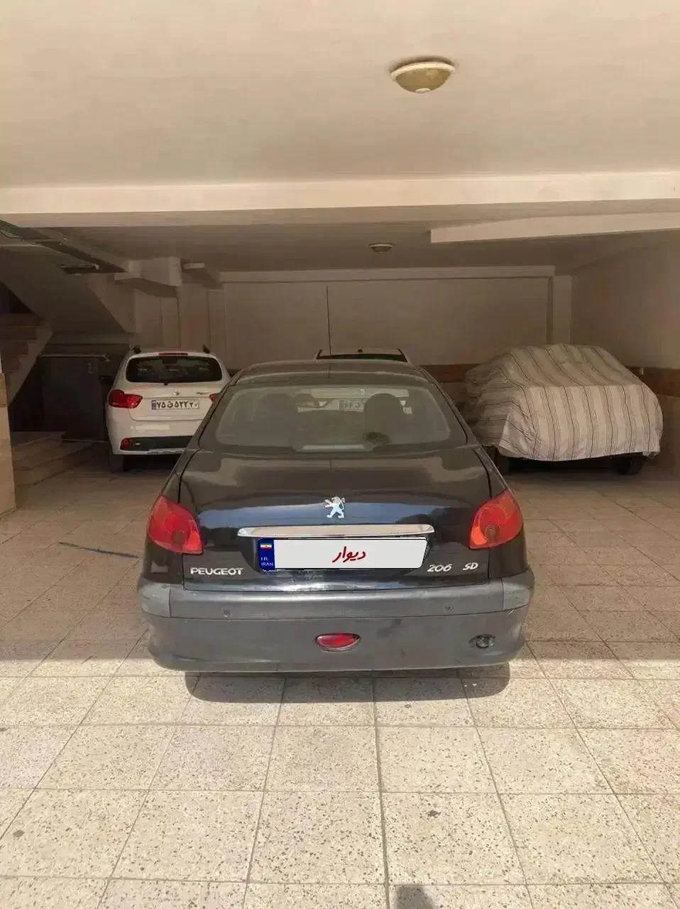 پژو ۲۰۶ صندوق دار v8 - 1394
