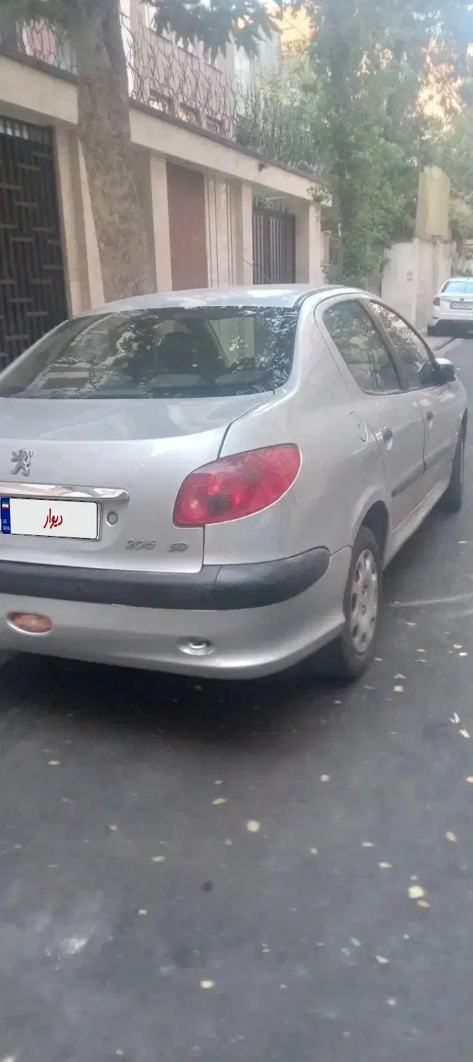 پژو ۲۰۶ صندوق دار v9 - 1390