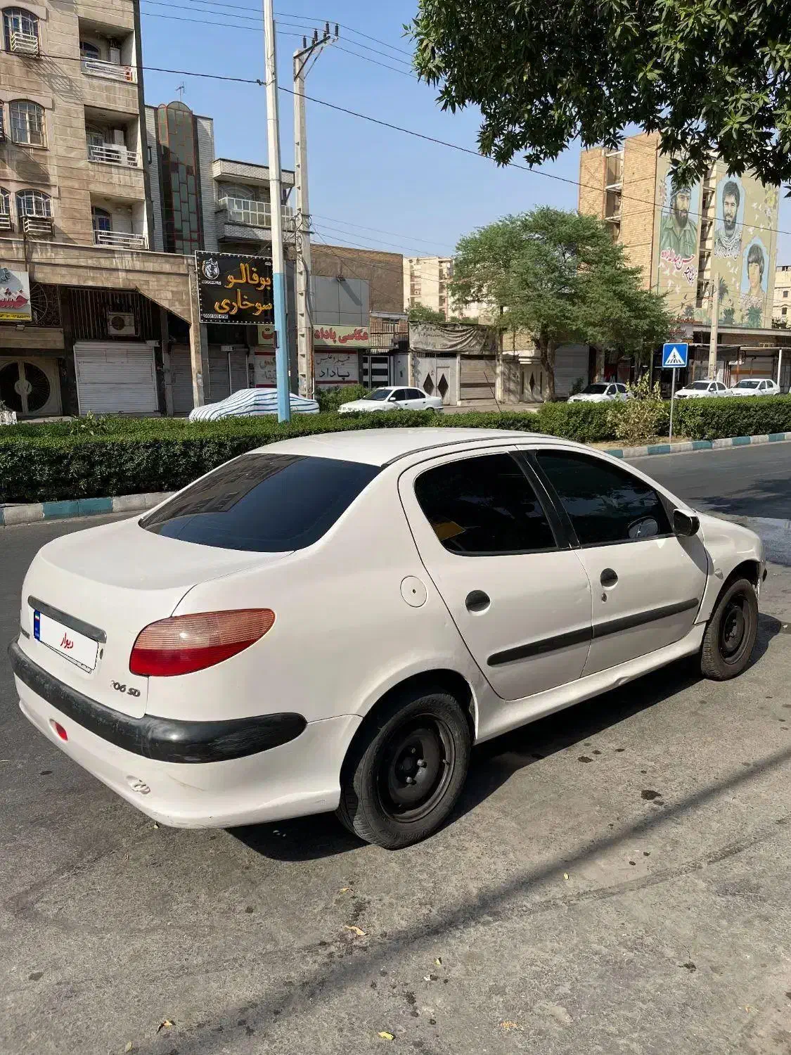 پژو ۲۰۶ صندوق دار v8 - 1386