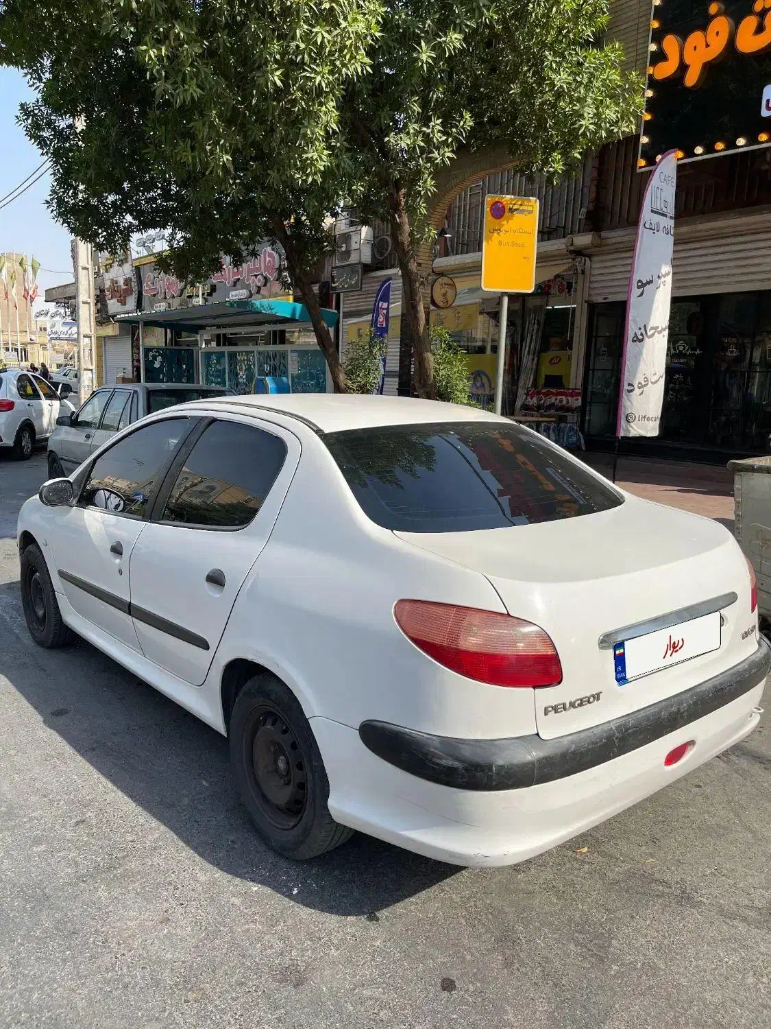پژو ۲۰۶ صندوق دار v8 - 1386