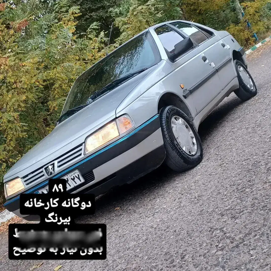 پژو 405 GLX - دوگانه سوز - 1389