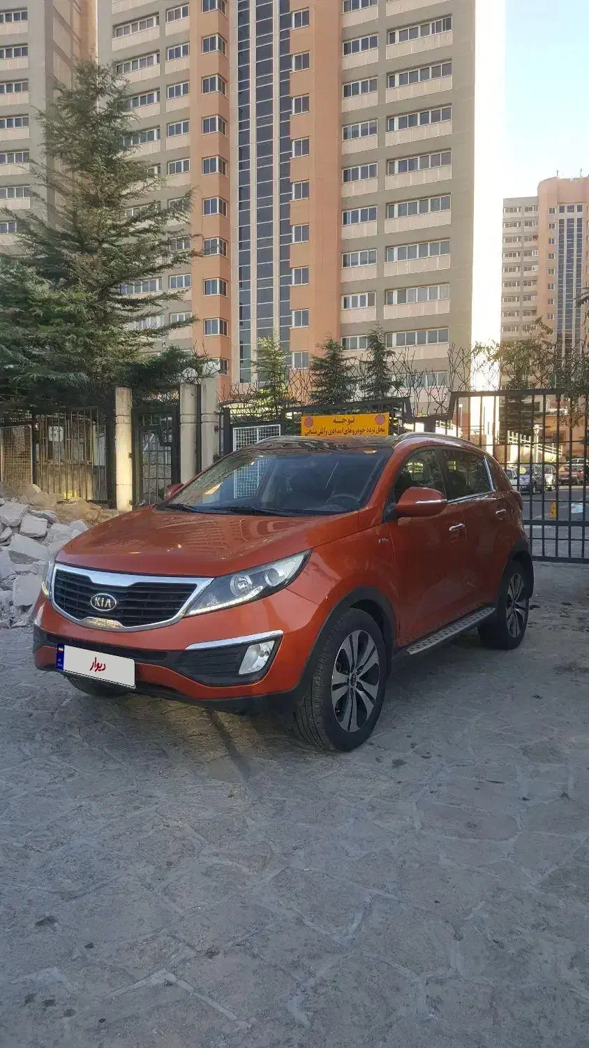 کیا اسپورتیج 4 سیلندر فول 2400cc - 2012