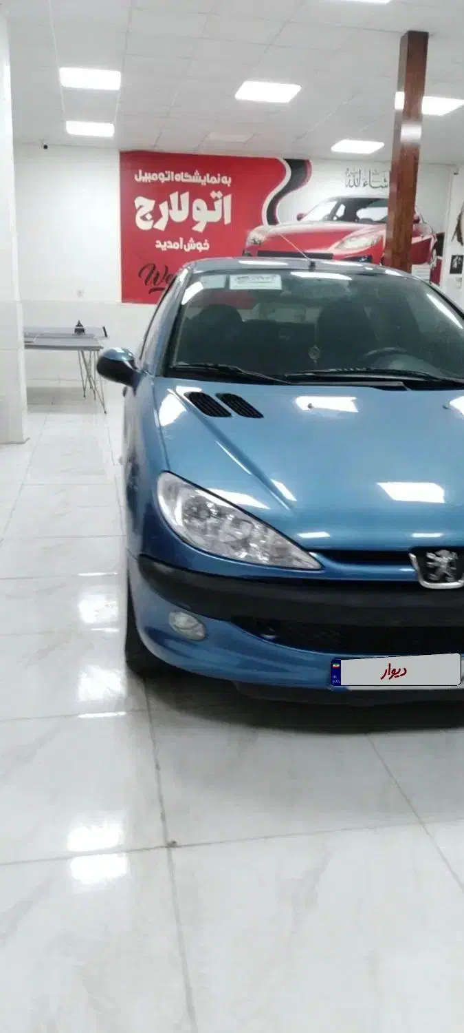 پژو ۲۰۶ صندوق دار v8 - 1396
