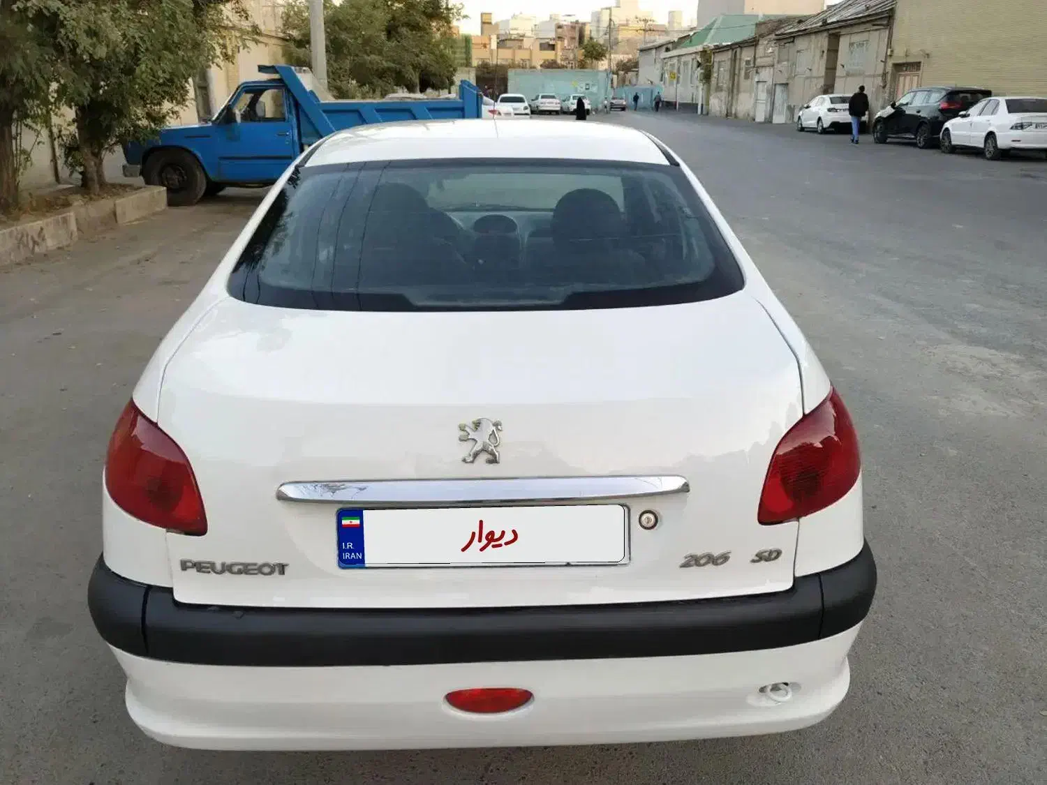 پژو ۲۰۶ صندوق دار v1 - 1387