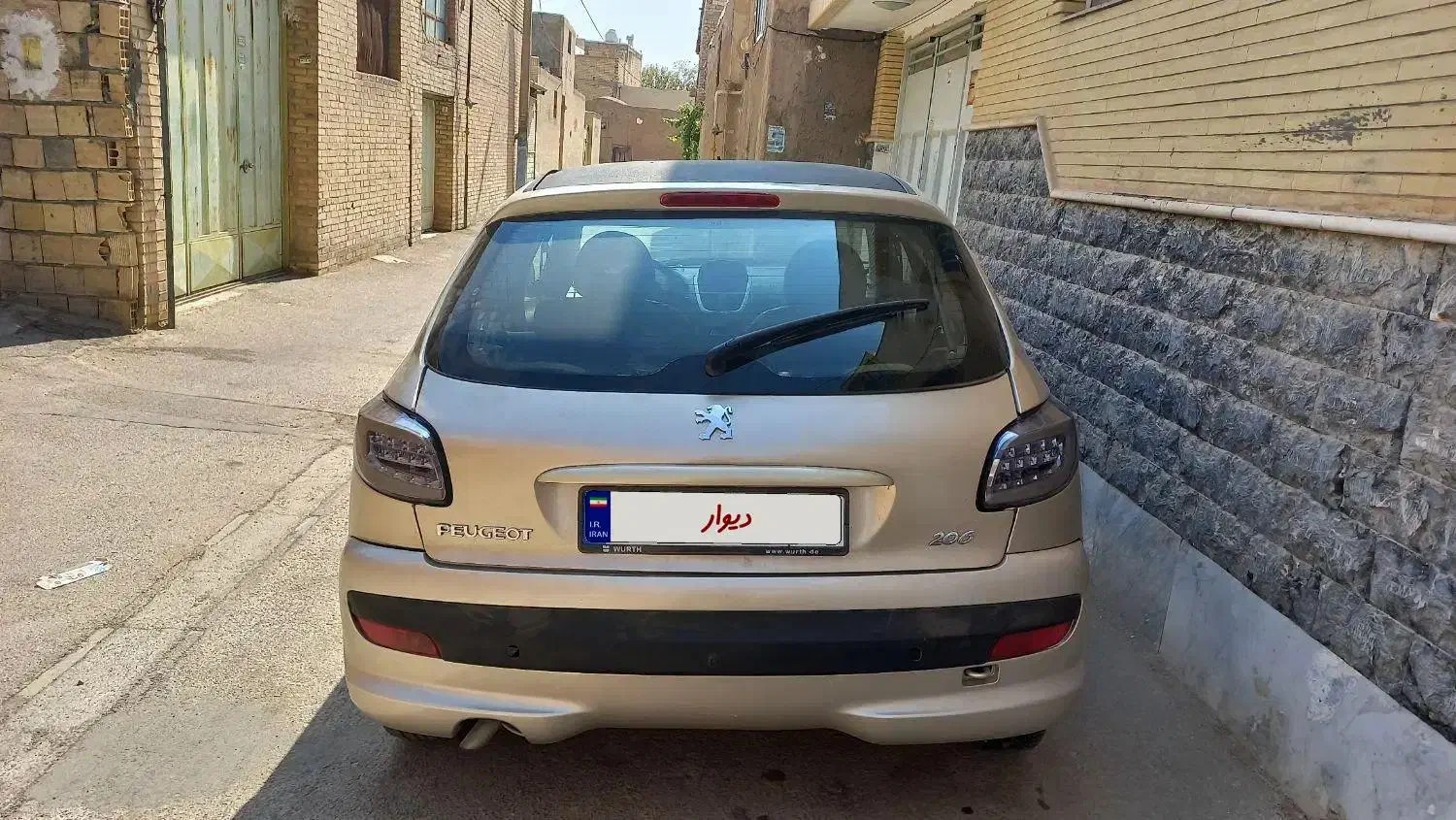 پژو 206 تیپ 2 - 1384