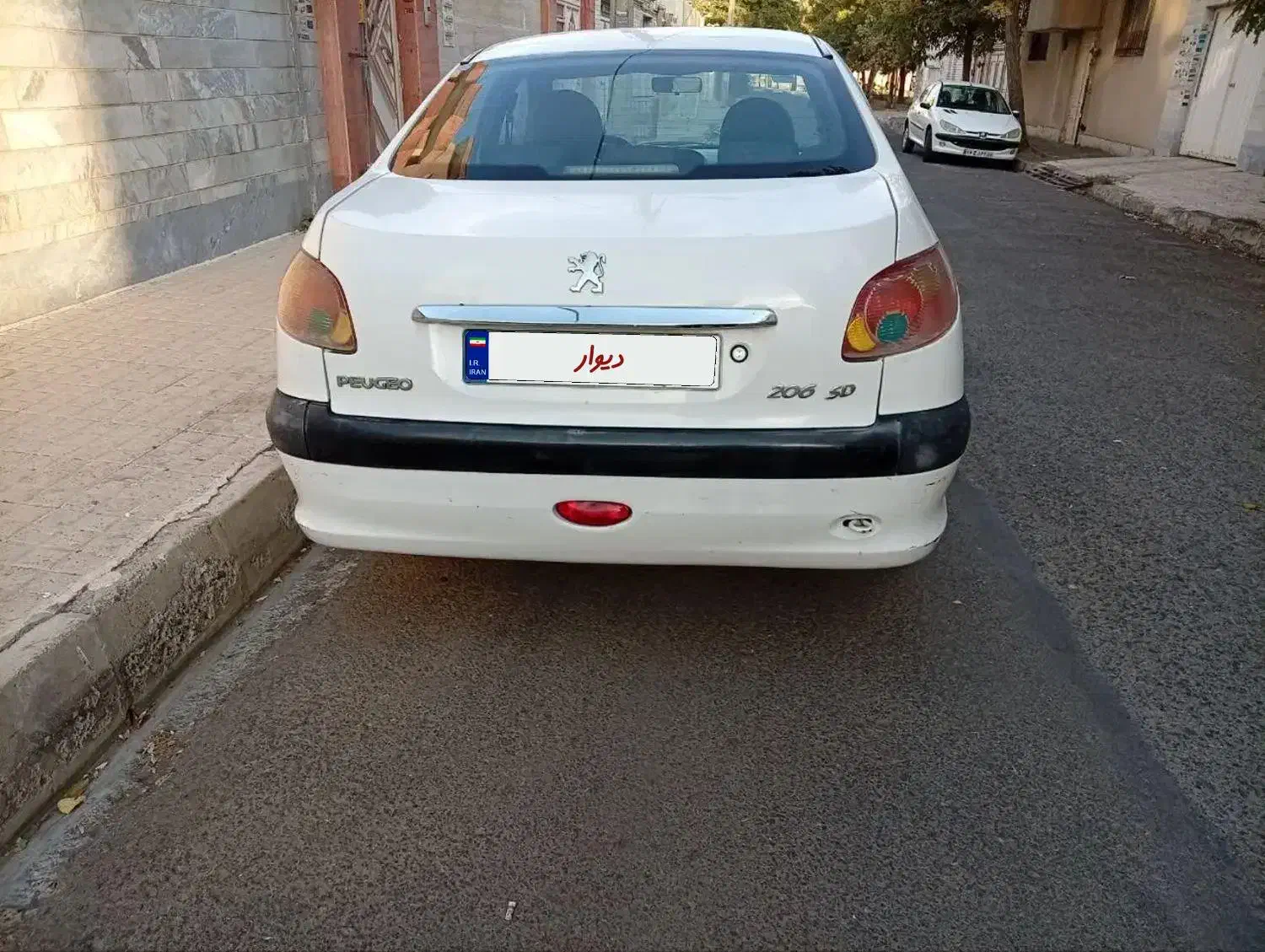 پژو ۲۰۶ صندوق دار v20 - 1388