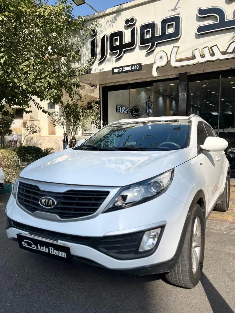 کیا اسپورتیج 4 سیلندر فول 2400cc - 2012
