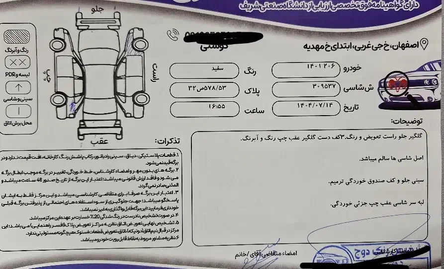 پژو 206 تیپ 3 پانوراما - 1401