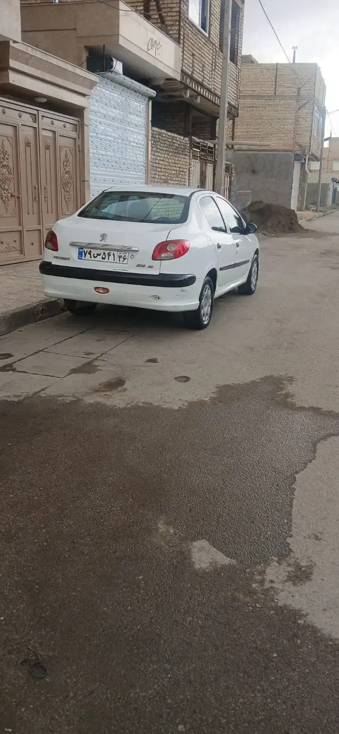 پژو ۲۰۶ صندوق دار v9 - 1390