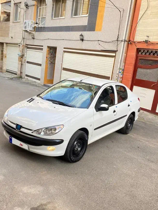 پژو ۲۰۶ صندوق دار v8 - 1395