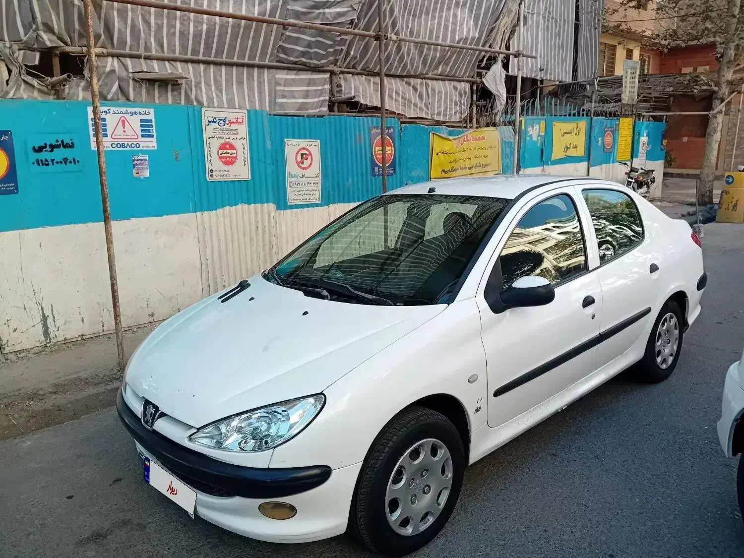 پژو ۲۰۶ صندوق دار v8 - 1398