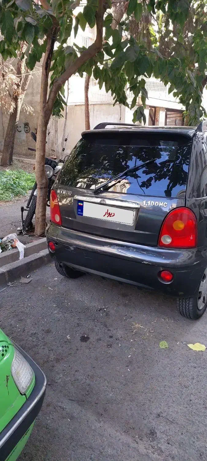 ام وی ام 110 چهار سیلندر دنده ای - 1393