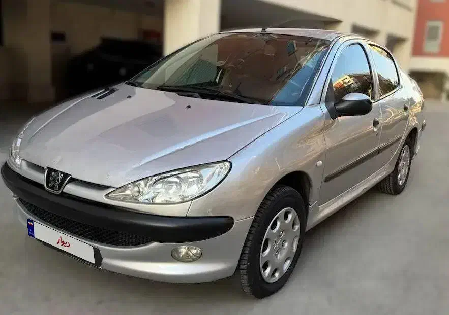 پژو ۲۰۶ صندوق دار v8 - 1385