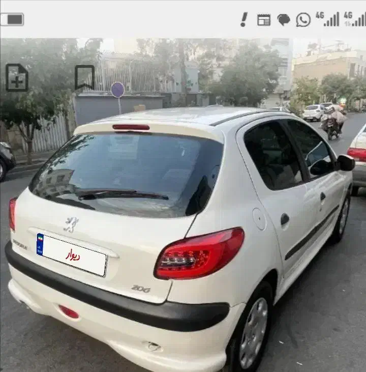 پژو 206 تیپ 2 - 1388