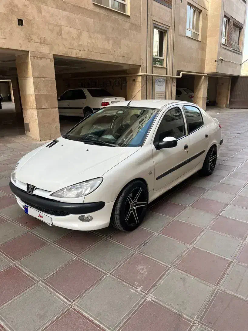 پژو ۲۰۶ صندوق دار v8 - 1388