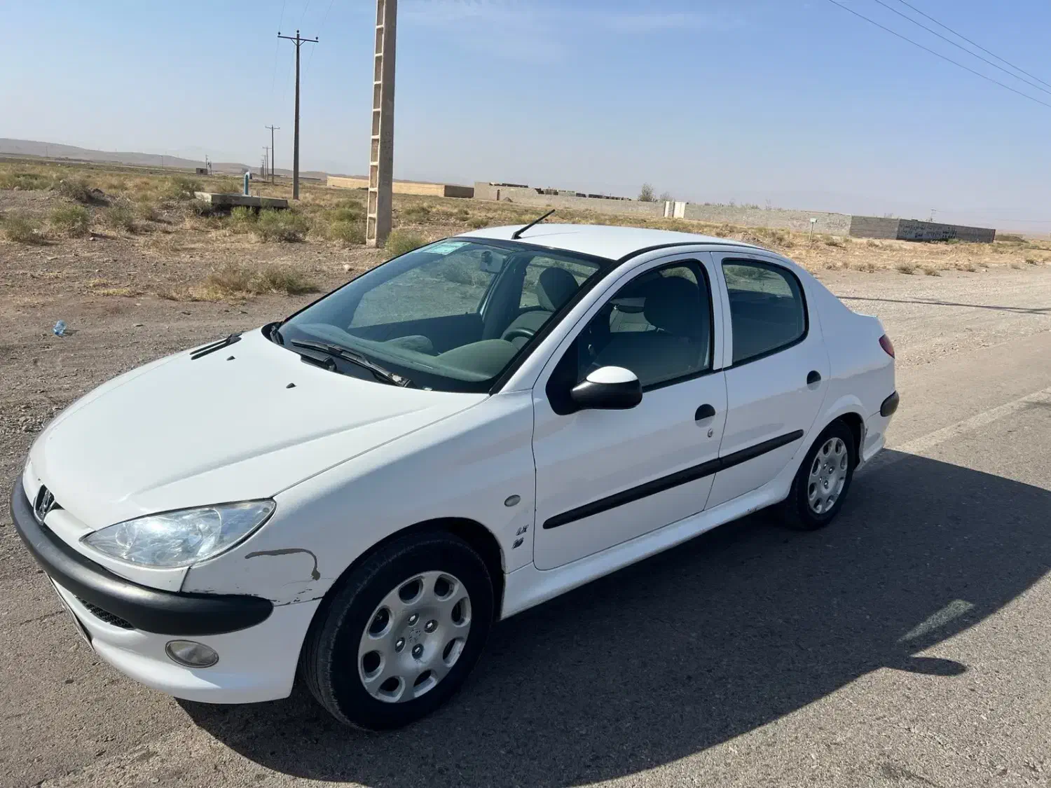 پژو ۲۰۶ صندوق دار v8 - 1397