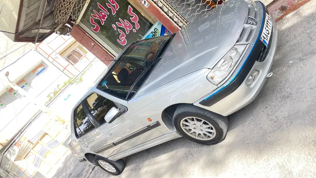 پژو پارس دوگانه سوز - 1386