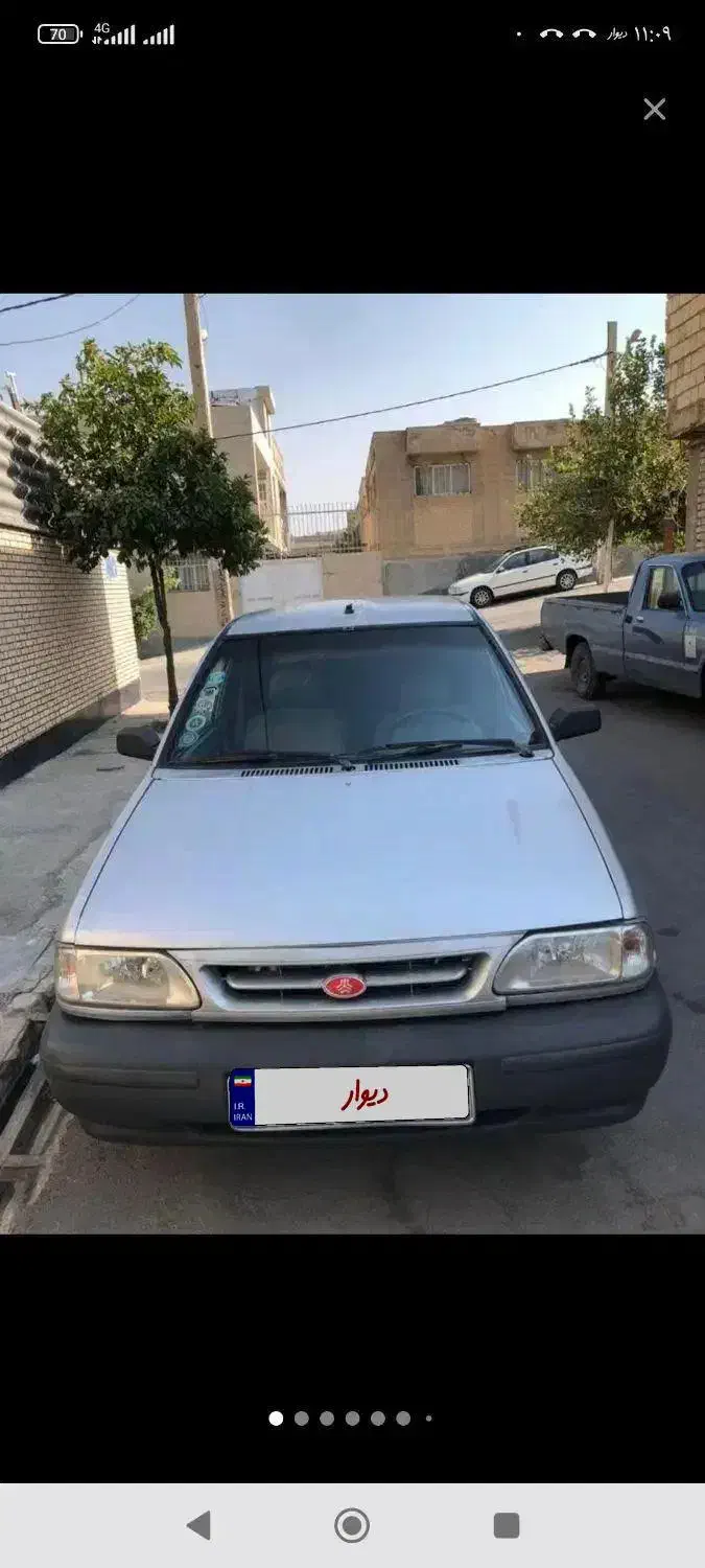 پراید صبا بنزینی - 1386