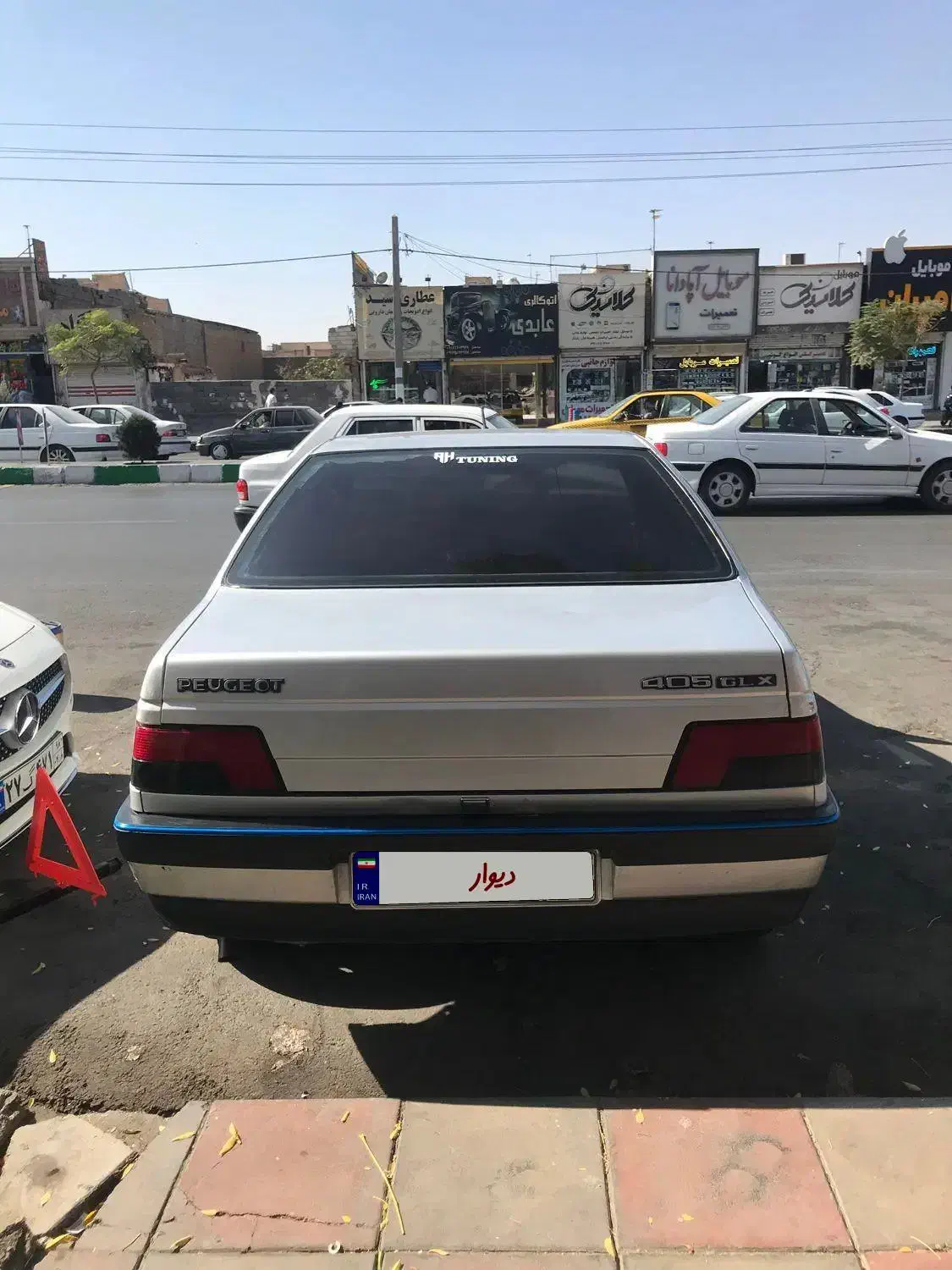 پژو 405 GLX - دوگانه سوز - 1387