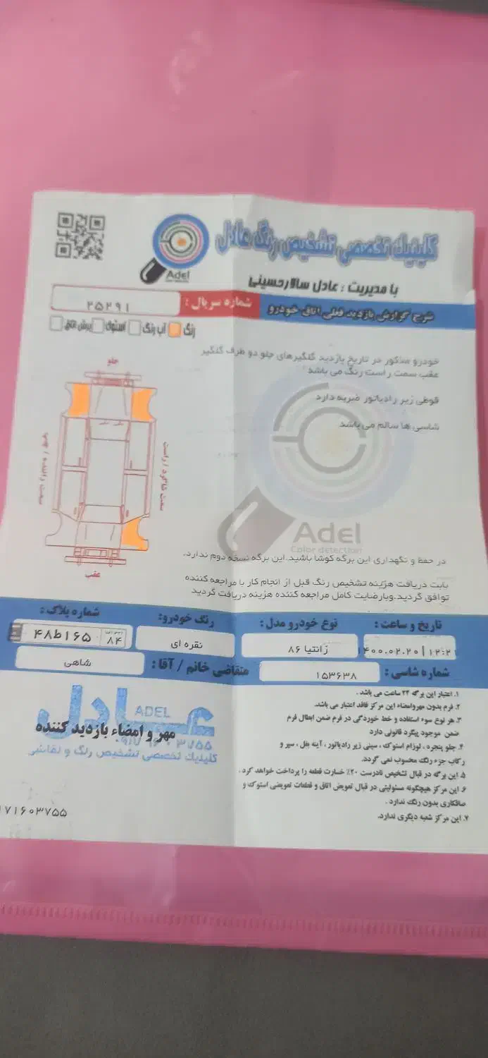 سیتروئن زانتیا SX - 1386