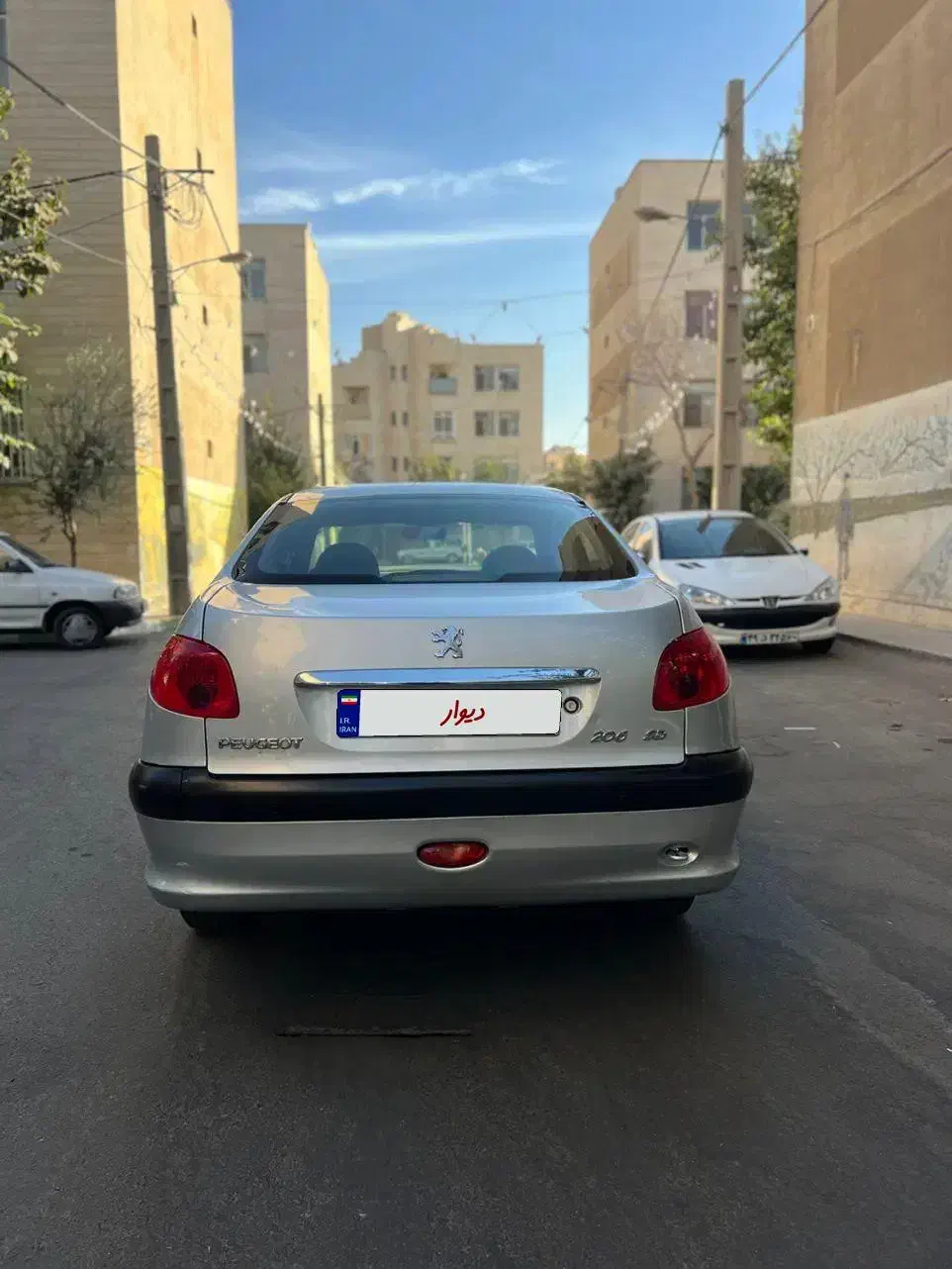 پژو ۲۰۶ صندوق دار v8 - 1393