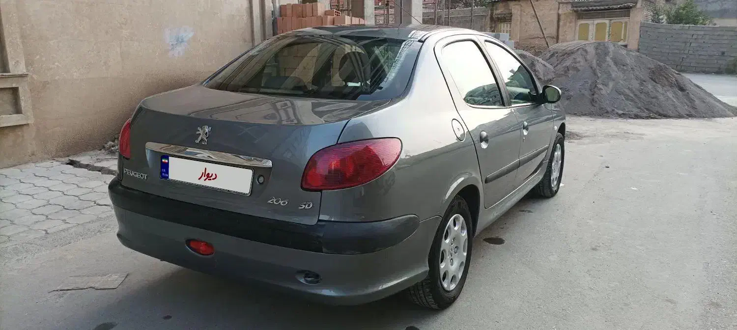 پژو ۲۰۶ صندوق دار v1 - 1386