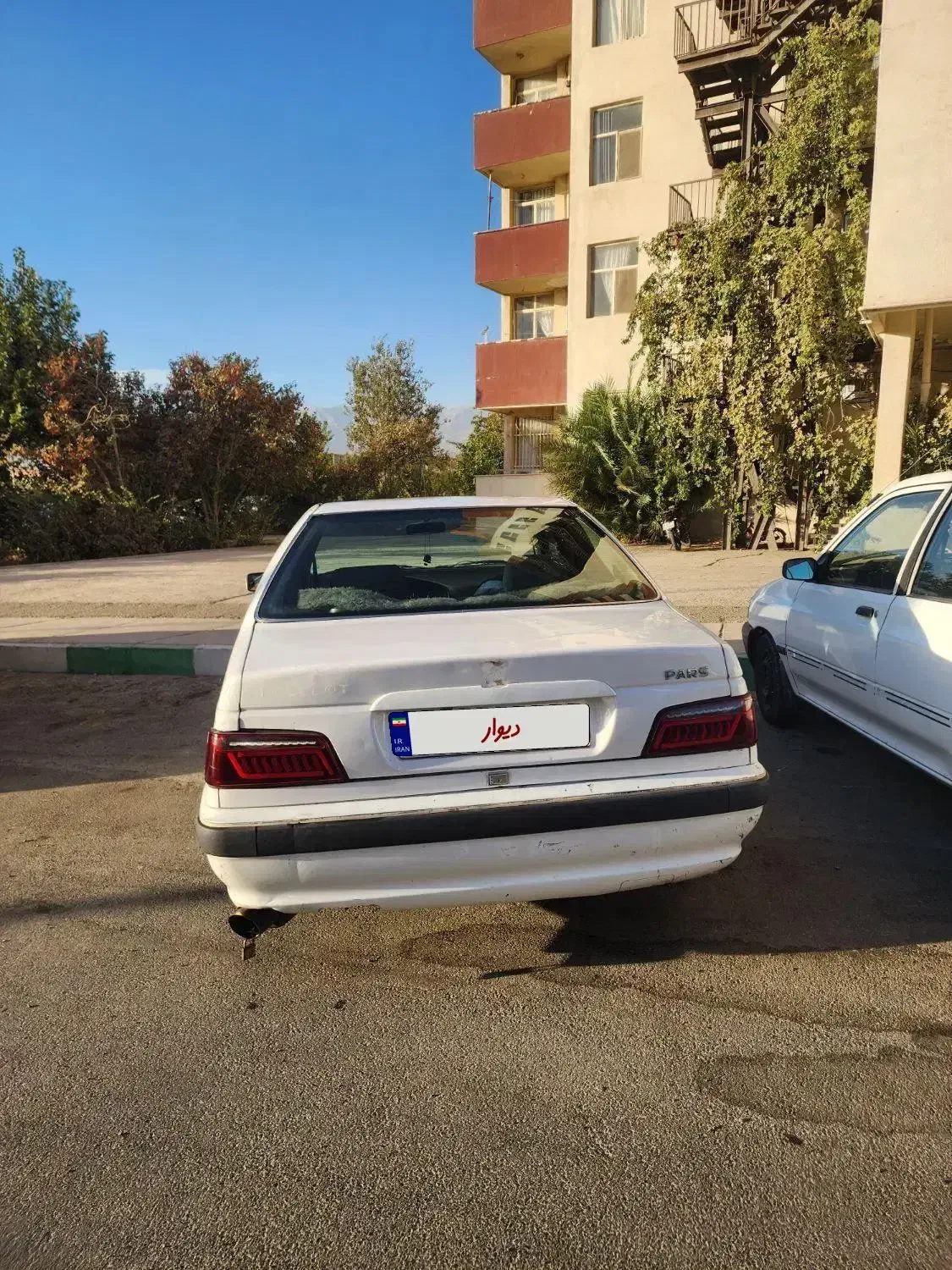 پژو پارس دوگانه سوز - 1386