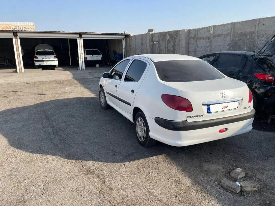 پژو ۲۰۶ صندوق دار v1 - 1386