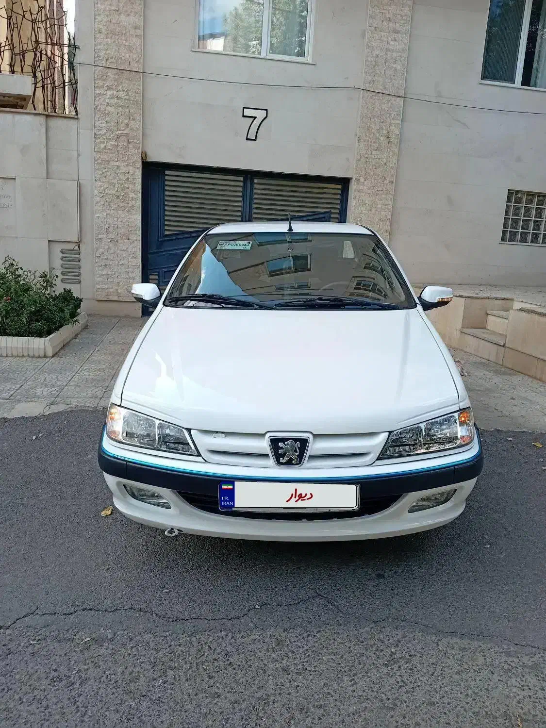 پژو پارس دوگانه سوز - 1387