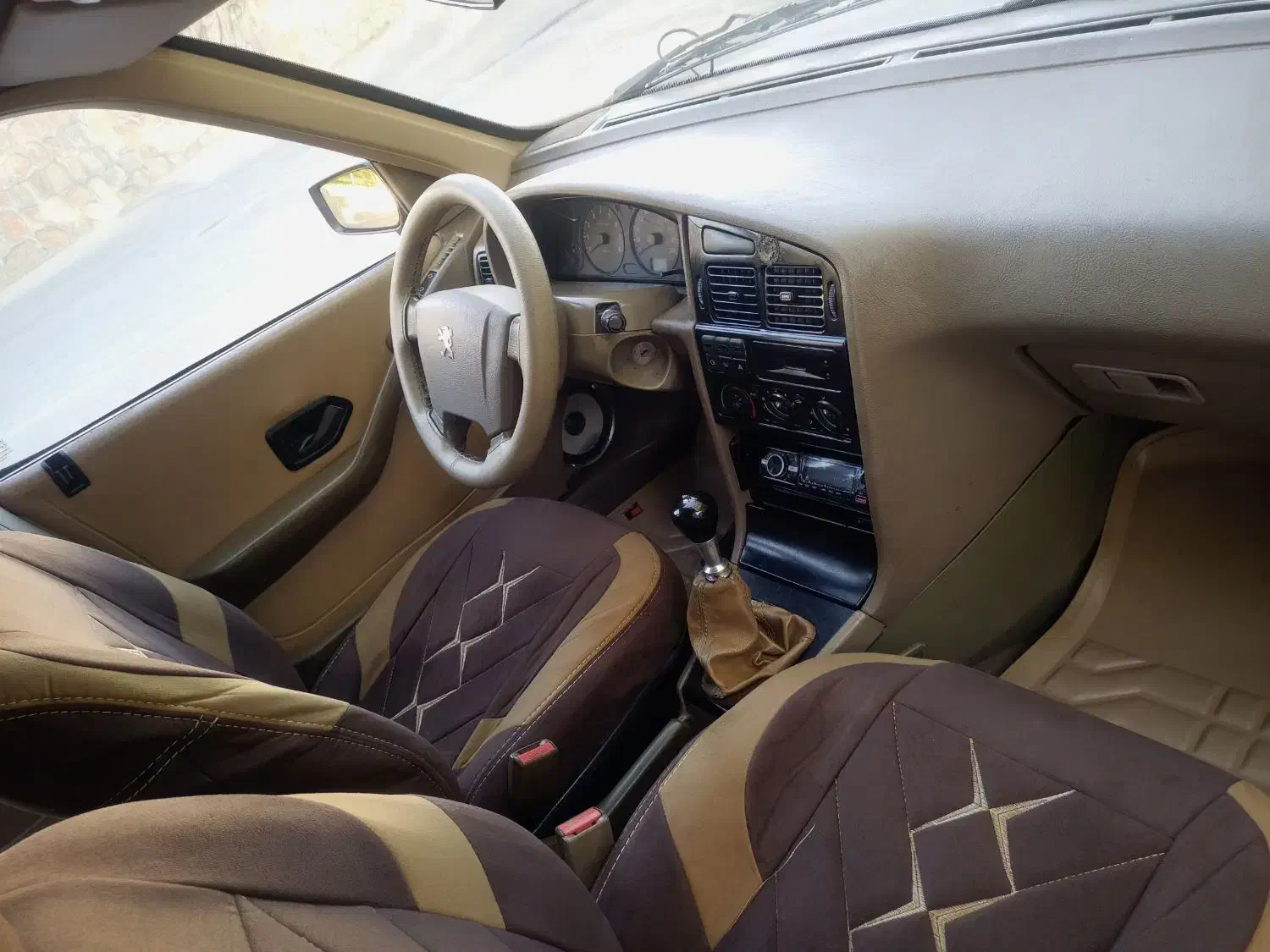 پژو 405 GLX - دوگانه سوز - 1387