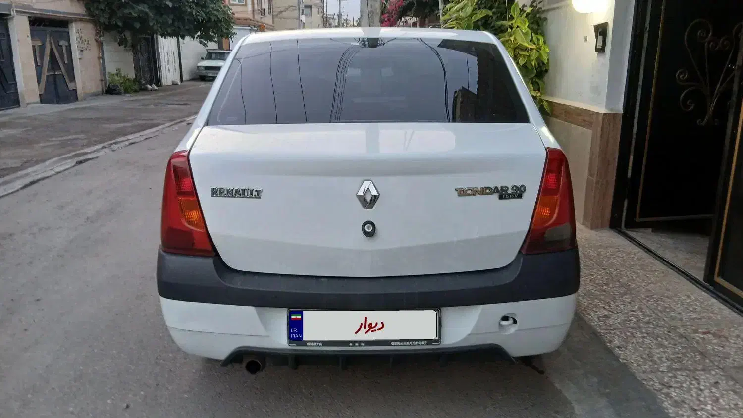 رنو پارس تندر گیربکس JHQ + مولتی مدیا - 1396
