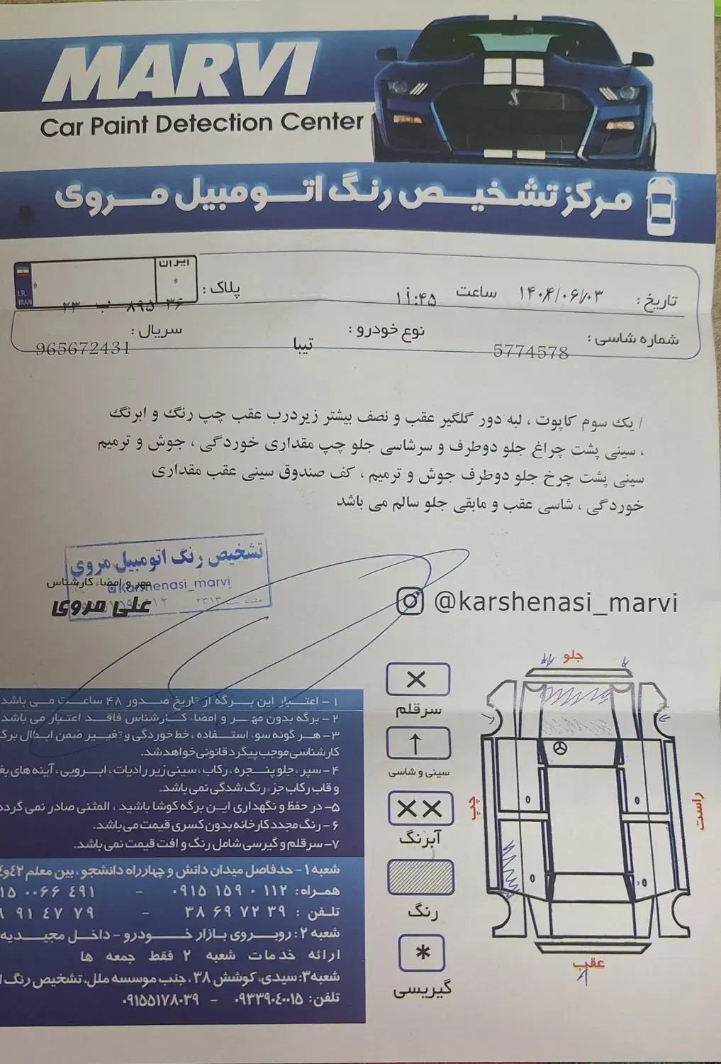 تیبا صندوق دار EX - 1397