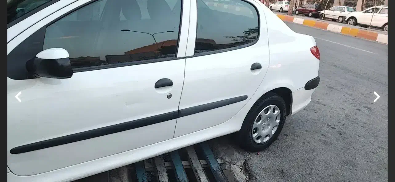 پژو ۲۰۶ صندوق دار v8 - 1391