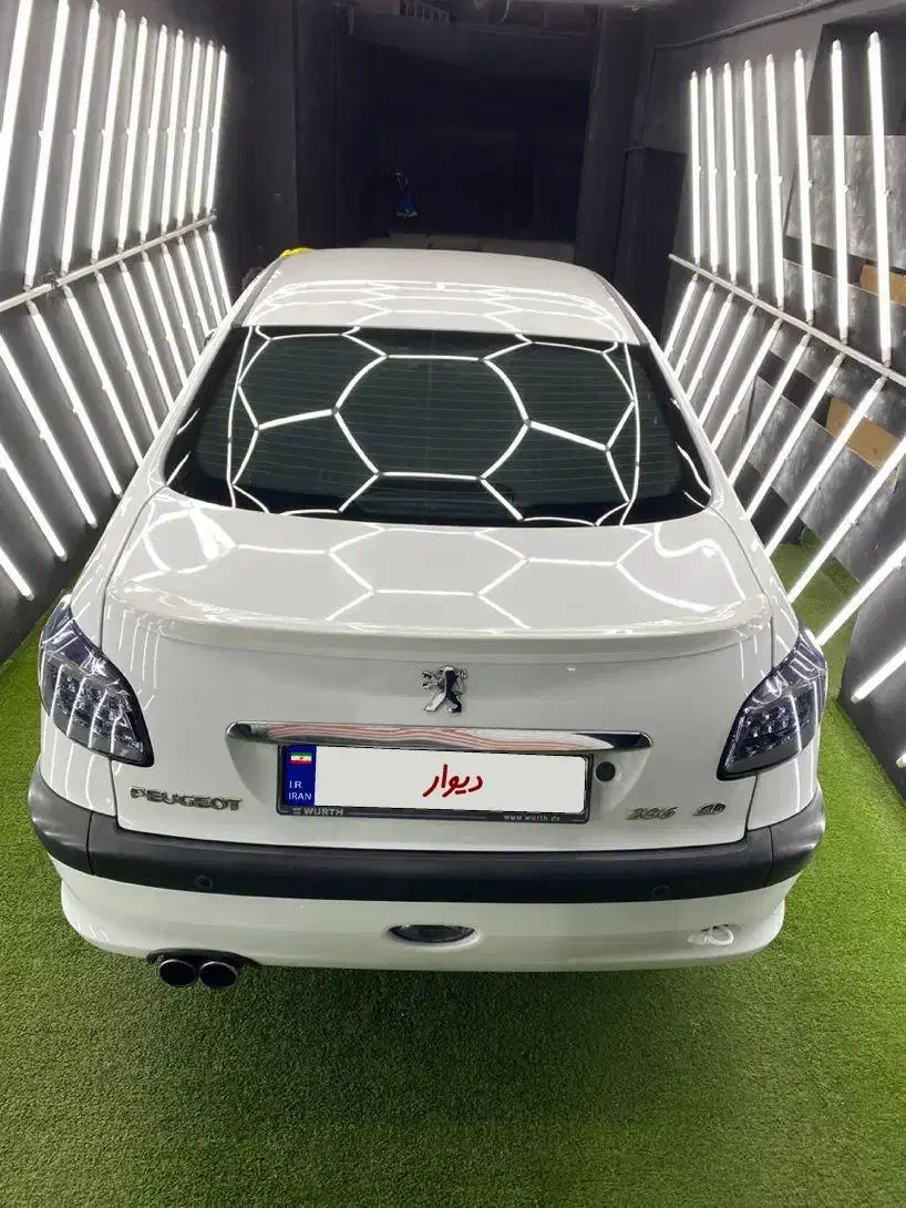 پژو ۲۰۶ صندوق دار v8 - 1395