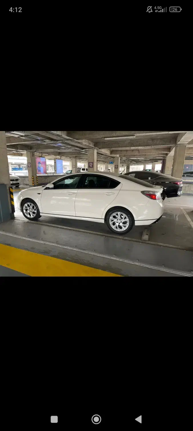 ام جی 6 لیفت بک GT فیس قدیم - 2013