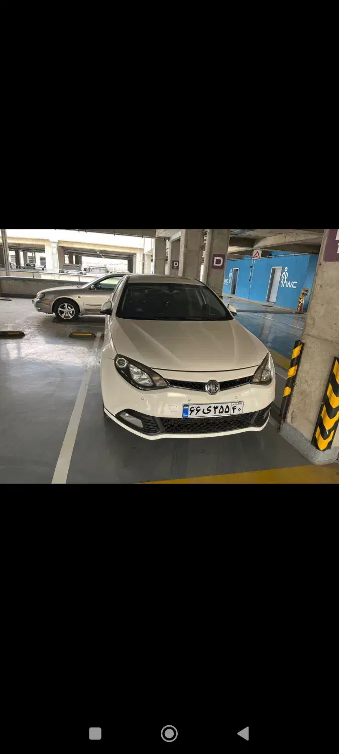 ام جی 6 لیفت بک GT فیس قدیم - 2013