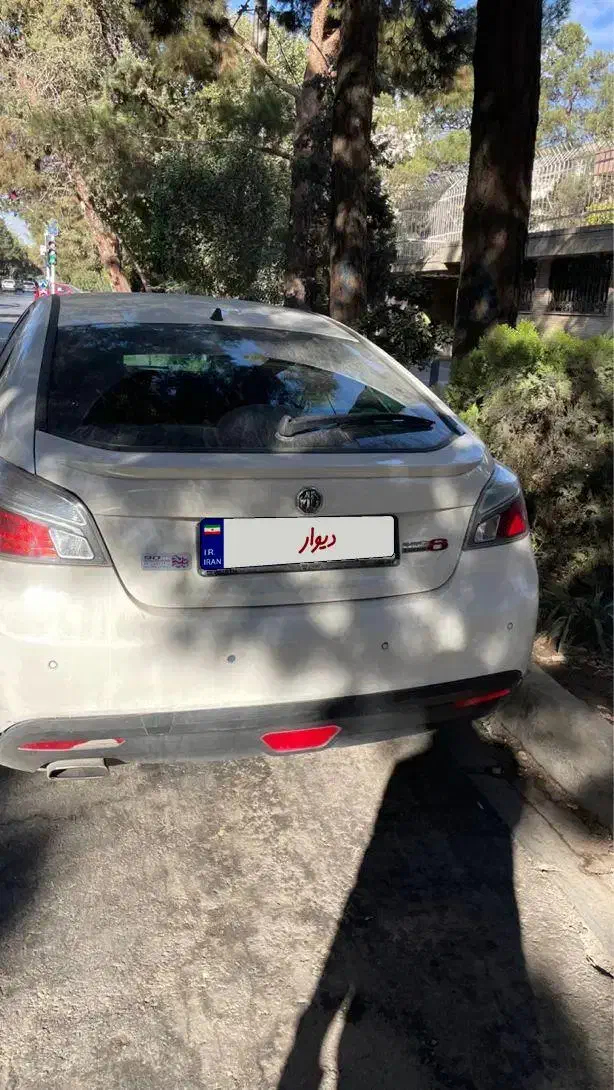 ام جی 6 لیفت بک GT فیس قدیم - 2013