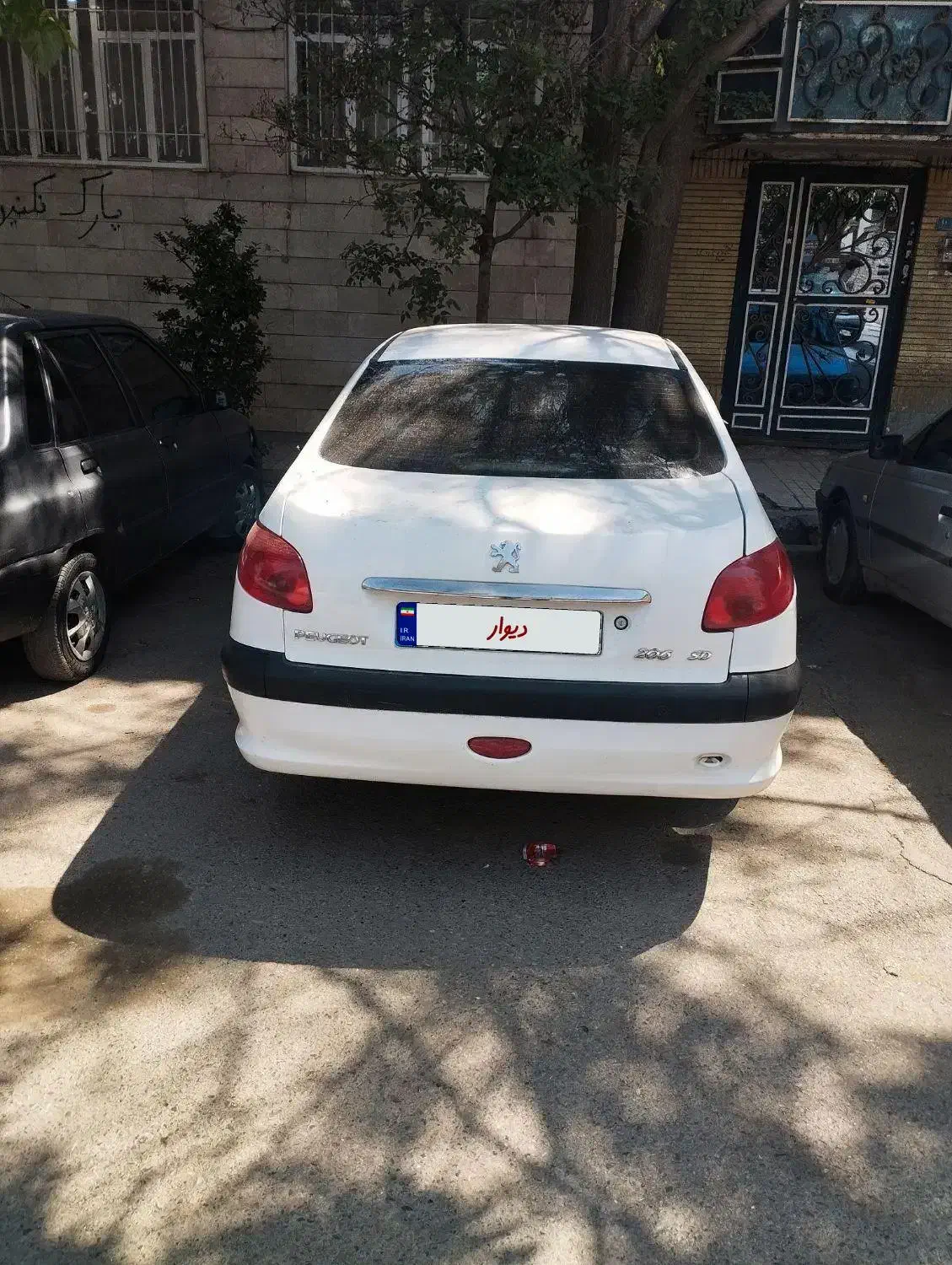 پژو ۲۰۶ صندوق دار v8 - 1393