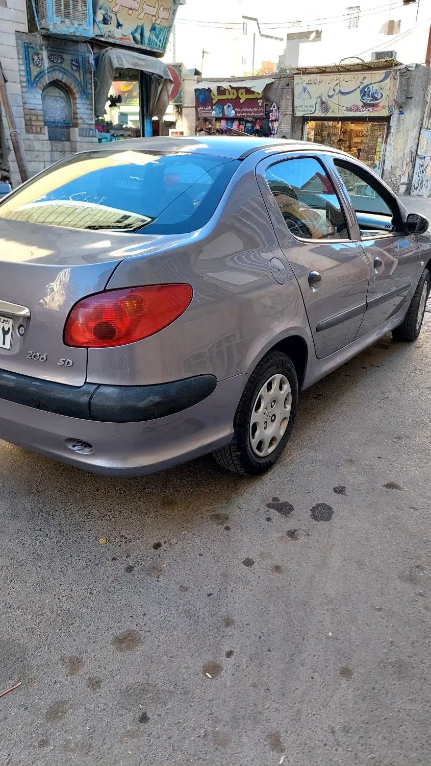 پژو ۲۰۶ صندوق دار v8 - 1394