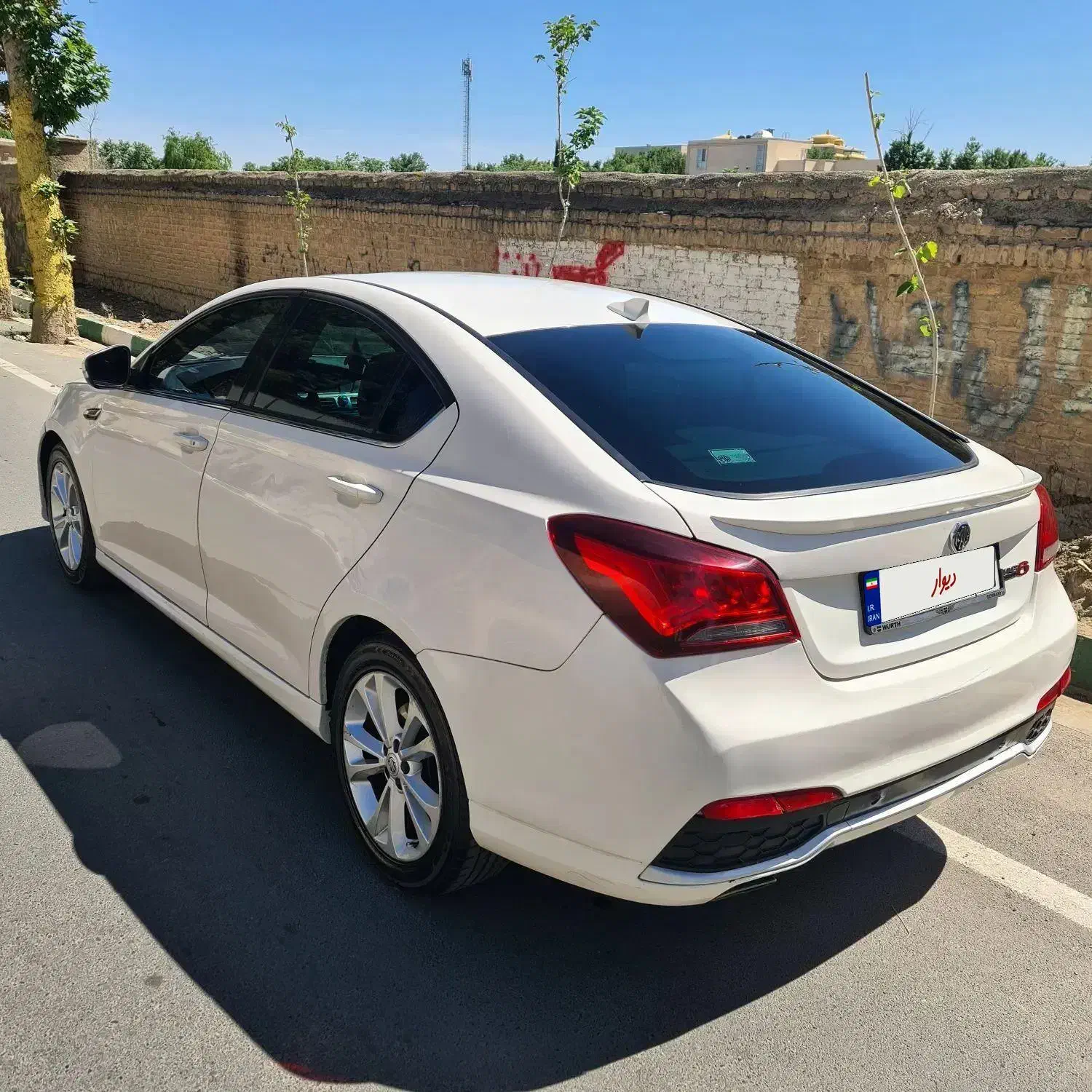 ام جی 6 لیفت بک GT فیس جدید - 2015