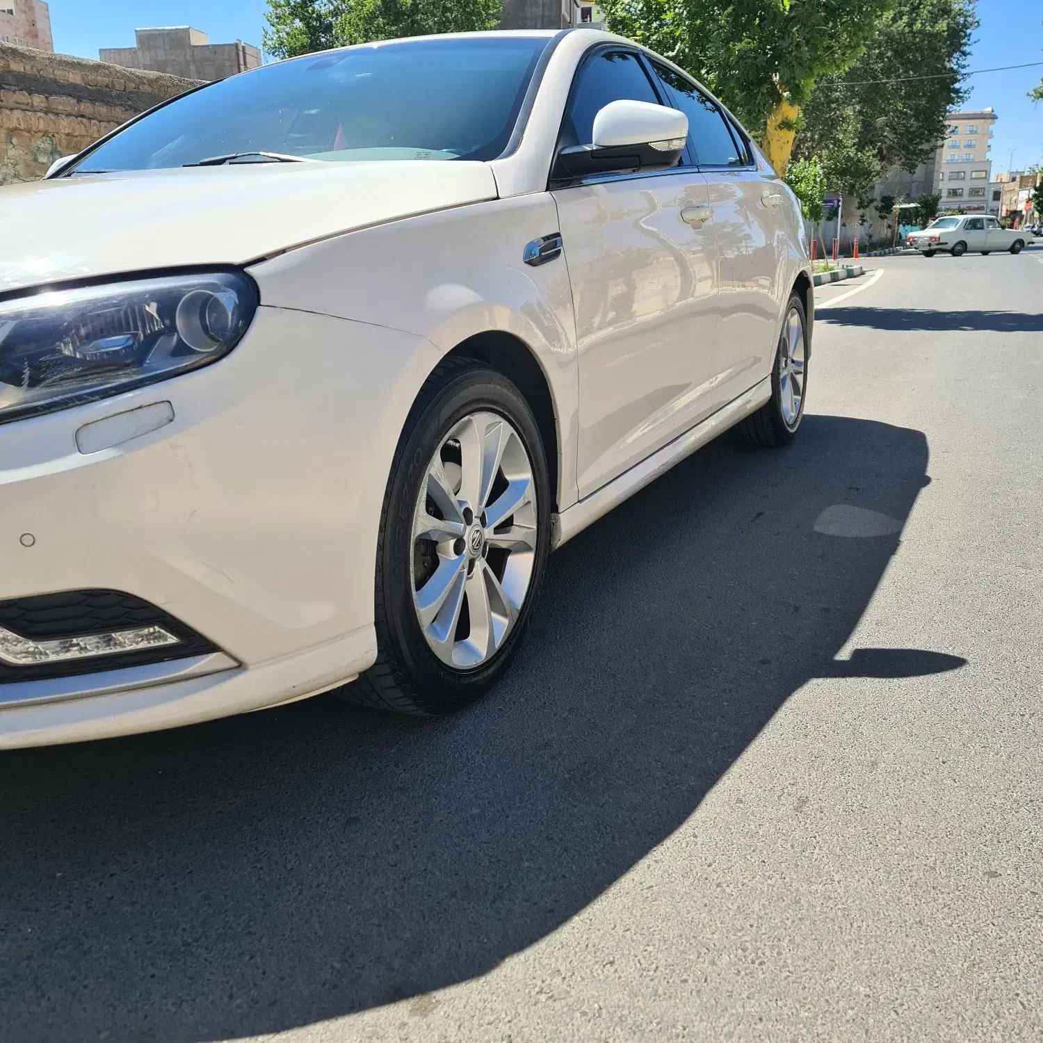 ام جی 6 لیفت بک GT فیس جدید - 2015
