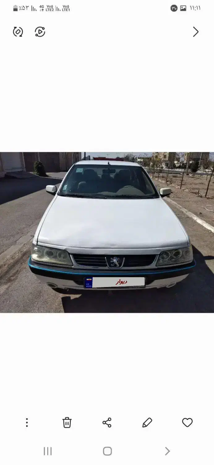 پژو 405 SLX بنزینی TU5 - 1397