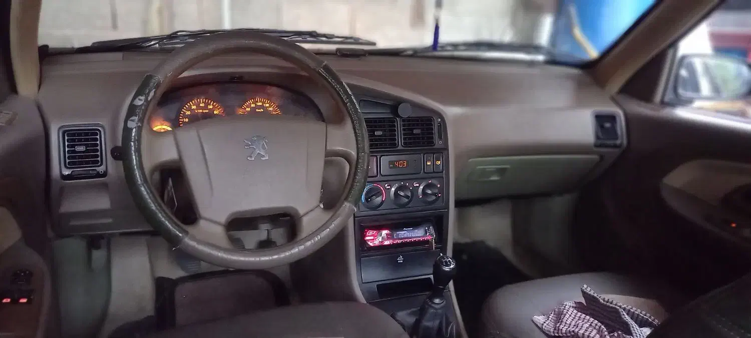 پژو 405 SLX بنزینی  XU7 - 1389