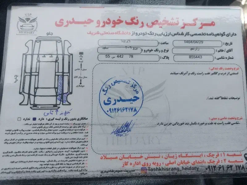 پژو 206 تیپ 5 - 1395