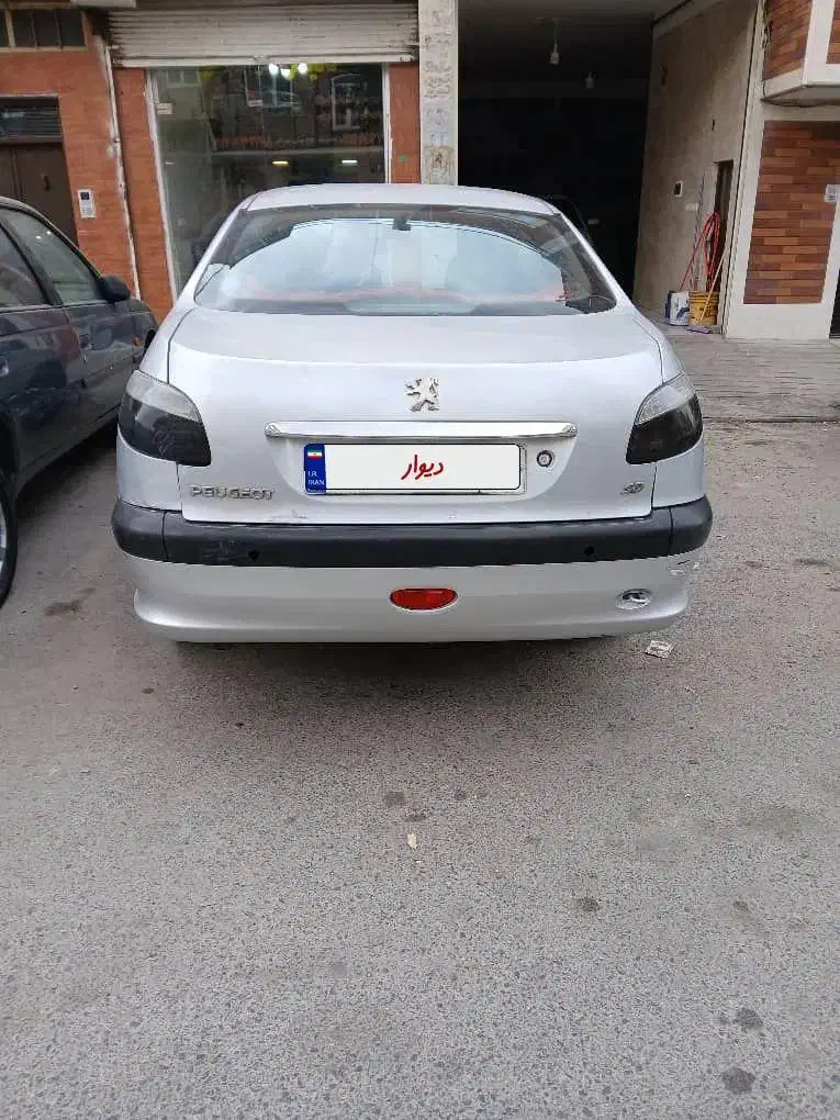 پژو ۲۰۶ صندوق دار v8 - 1388